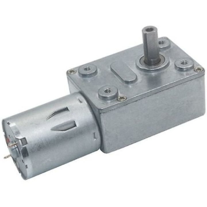 Мотор, KkvoGmle, 6V, 23 rpm, Сребрист, 76.8 x 32 x 24.4 mm