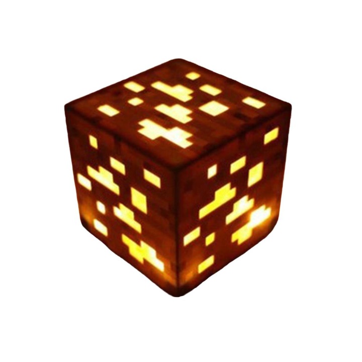 Детска нощна лампа KkvoGmle, Minecraft, акумулаторна