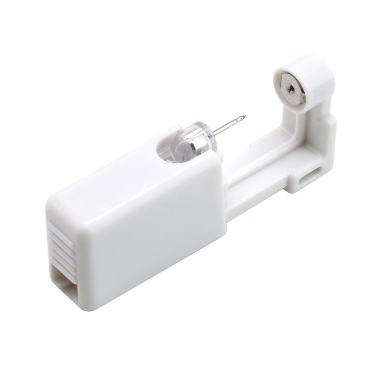 Pistol piercing, KkvoGmle, Otel chirurgical, Alb