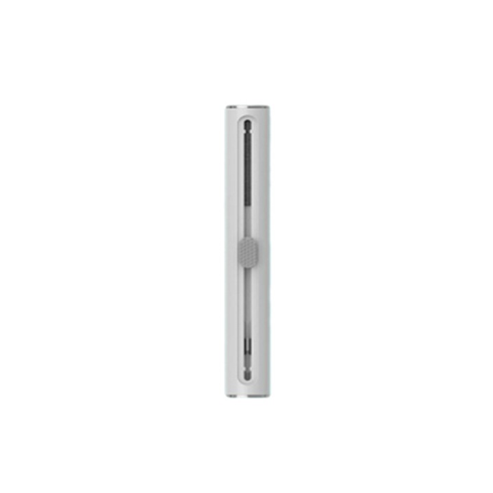 Set de curatare pentru casti QttvbTna, perie moale, plastic + bumbac, alb, 3x13x99mm