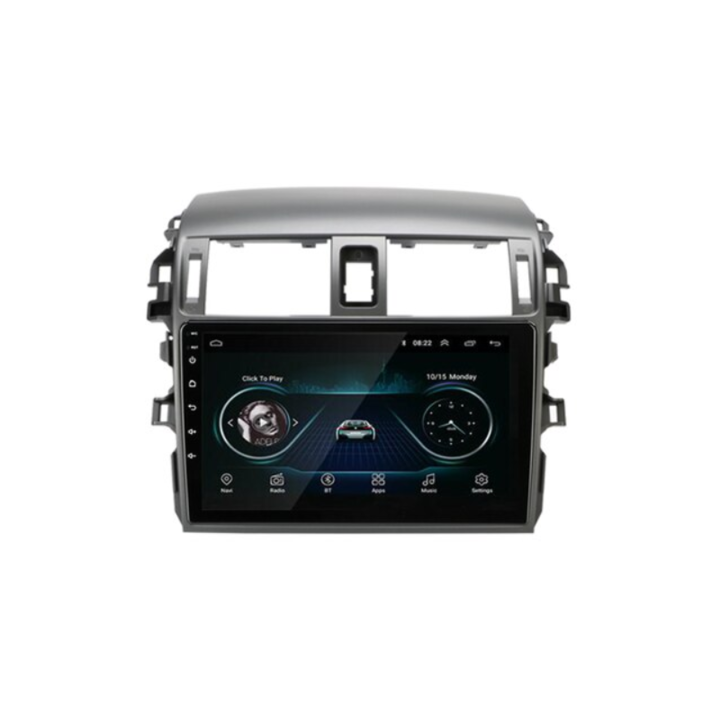 Multimédiás rendszer, navigációval ZT, TOYOTA COROLLA 2006 – 2013 9'', 8+4+64, 9412