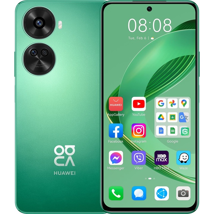 Смартфон HUAWEI nova 12 SE, 8GB, 256GB, Green