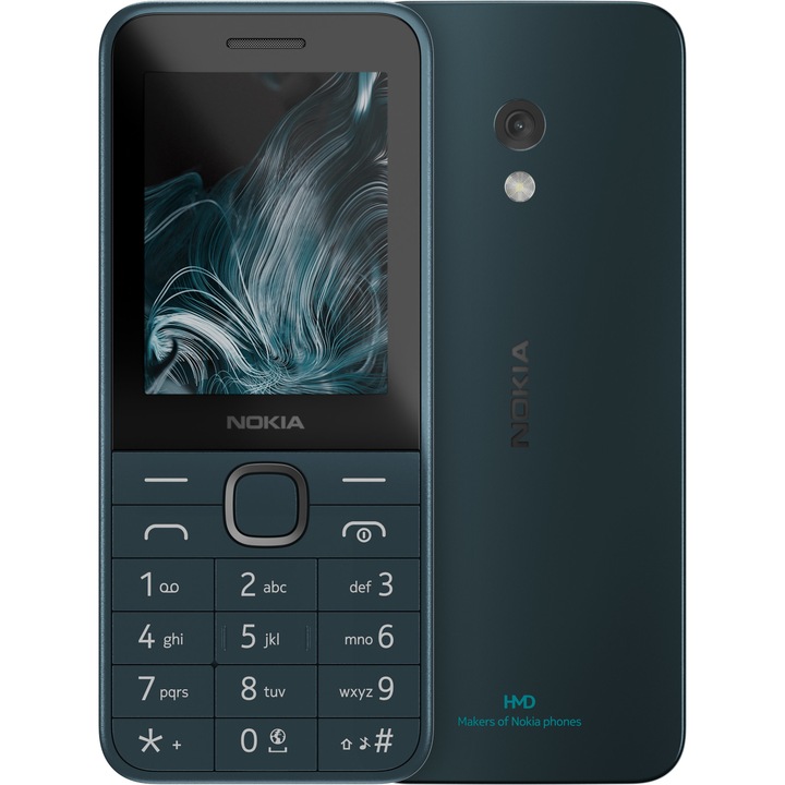 Смартфон Nokia 225 4G 2024, 64MB, 128MB, Dark Blue