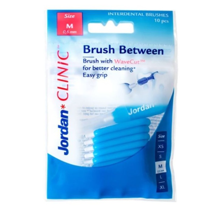 Четка за зъби Jordan CLINIC INTERDENTAL, Интердентална, 0.6 mm Medium