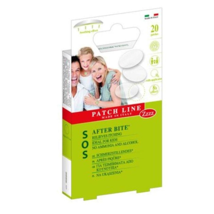 Лепенки PHARMADOCT PACH LINE, за след ухапване от насекоми 20 бр