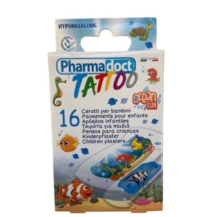 Татуировка PHARMADOCT, ОКЕАН 16 бр