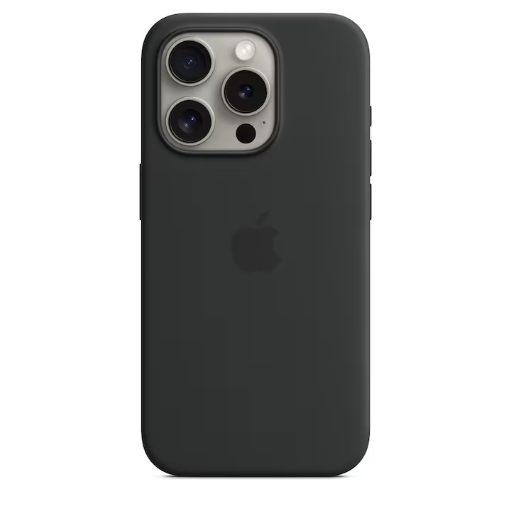 Предпазен калъф BeSmart Silicone Case with MagSafe за iPhone 15 PRO MAX, Black
