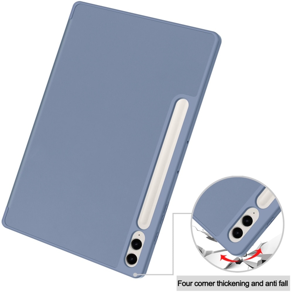 Husa tableta, Smartphosis, Pentru Samsung Galaxy Tab S9 FE Plus, Gri