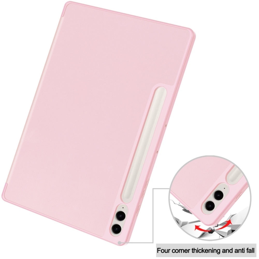 Husa tableta, Smartphosis, Pentru Samsung Galaxy Tab S9 FE Plus, Roz