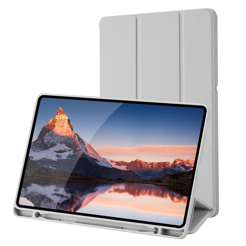 Husa pentru Samsung Galaxy Tab S6 Lite (2020/2022/2024) - Techsuit Flex Trifold - Gray
