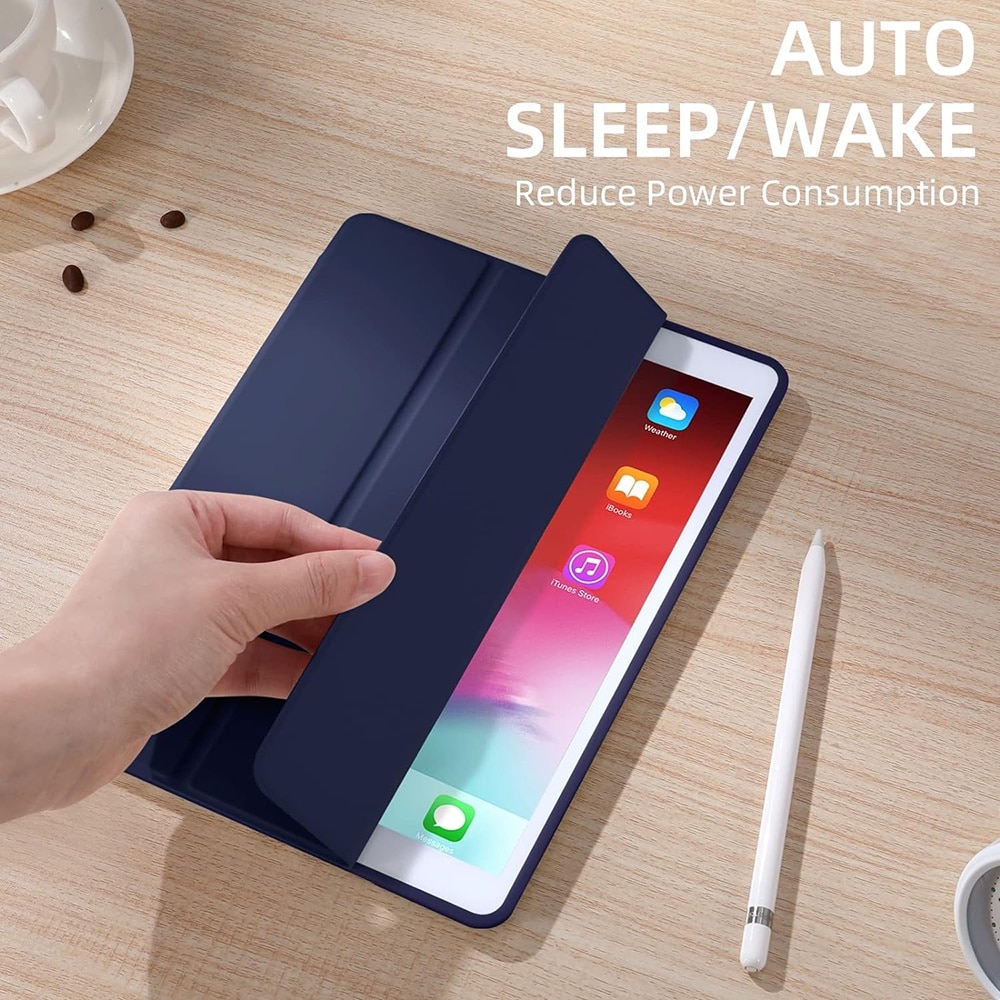 Husa tableta, Pentru iPad 10.2 (2019 / 2020 / 2021), Albastru inchis
