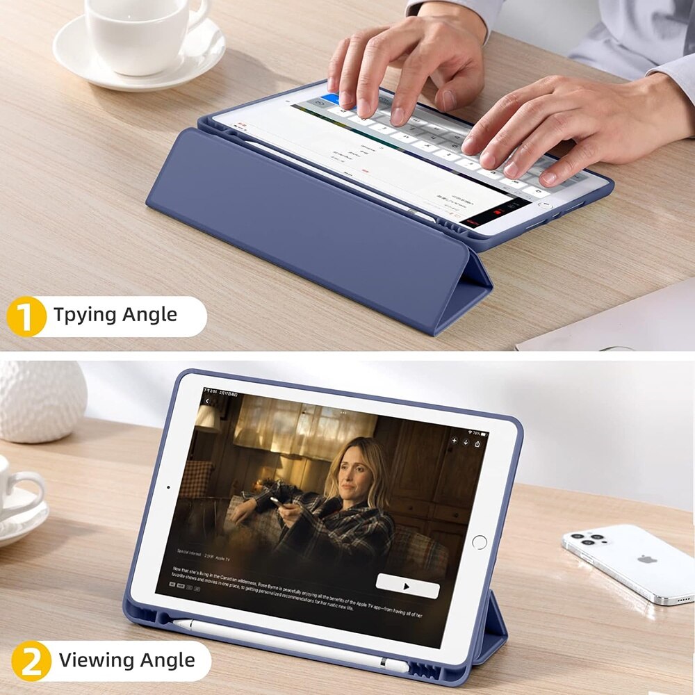 Husa pentru tableta, Pentru iPad 10.2 (2019 / 2020 / 2021), Violet