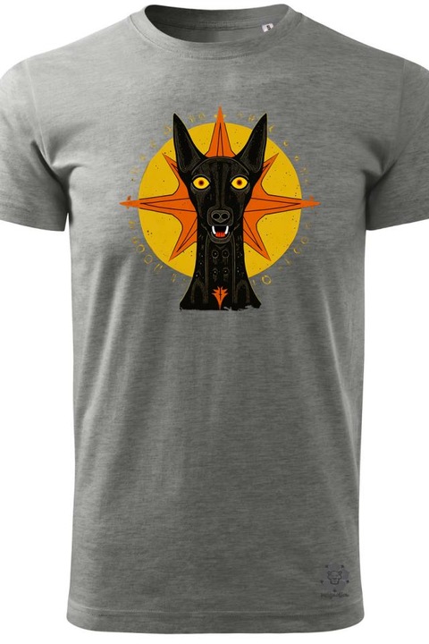 Magnolion Fekete kutya csillagok között v2, Melange világosszürke