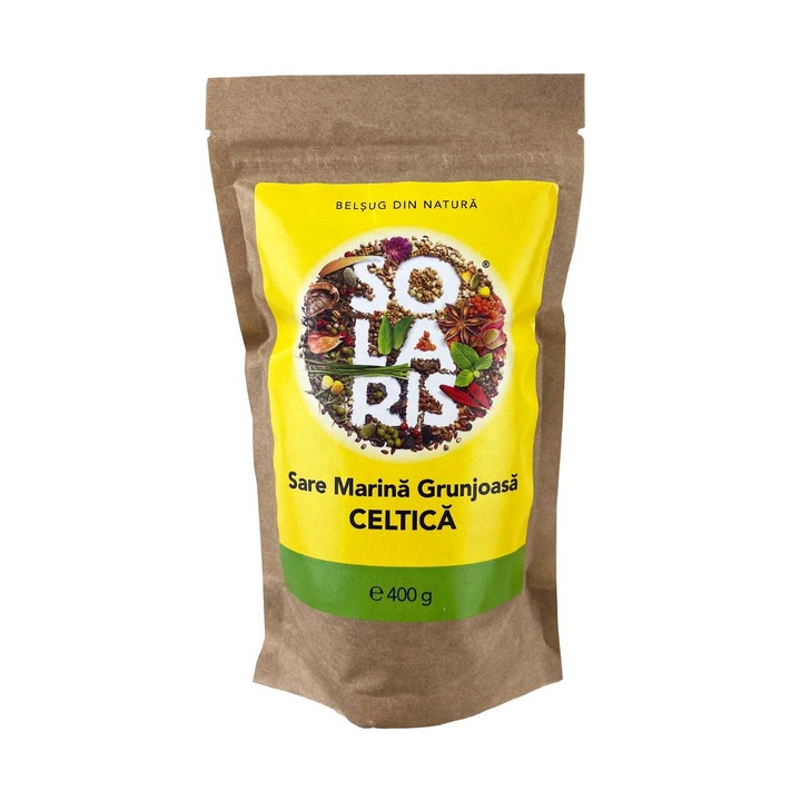 Sare marina grunjoasa Celtica 400g Solaris