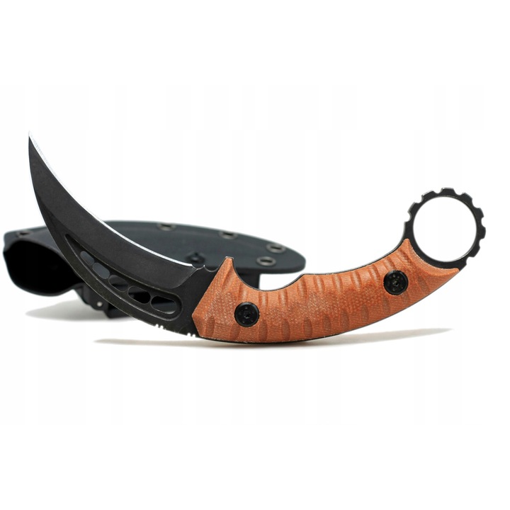 Cutit tactic de autoaparare de supravietuire karambit, Eafengrow, C1112 D2 gheara