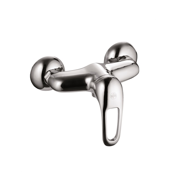 Смесител ARMATURA KRAKOW SA Albit, стенен монтаж, хром