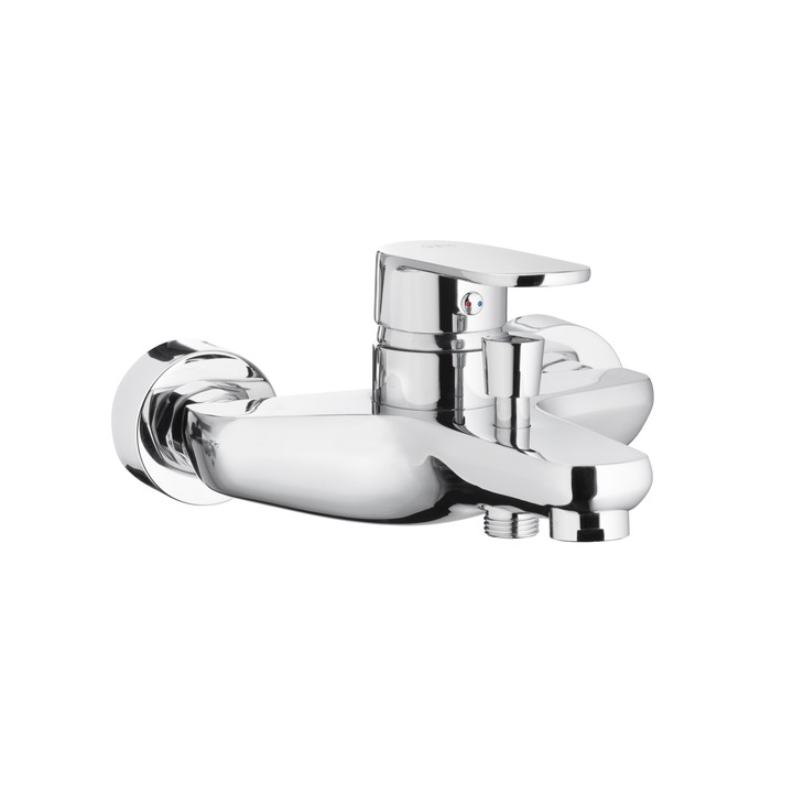 ARMATURA KRAKOW szaniter csaptelep, Halit kollekció, falra szerelhető, króm, fürdőkádhoz