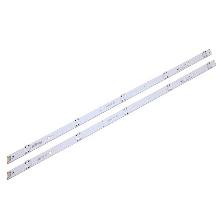 Barete LED, Compatibile LG pentru TV cu diagonala de 32 inch, 5 Leduri, 2 buc/set, Zutech