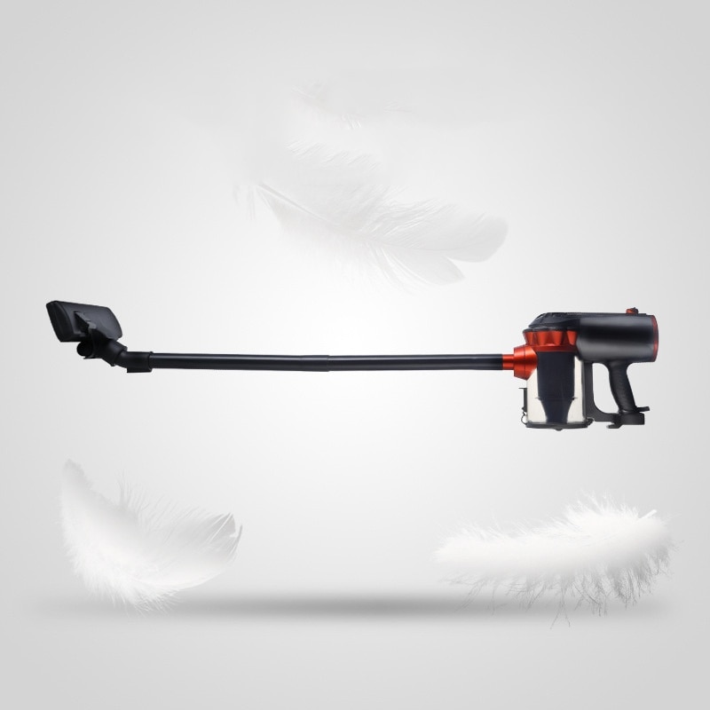 Aspirator, portabil, de uz casnic, filtrare dubla, vine cu 3 capete de schimb, functionare silentioasa, capacitate de colectare 1,5L, 600w, 18kpa, negru