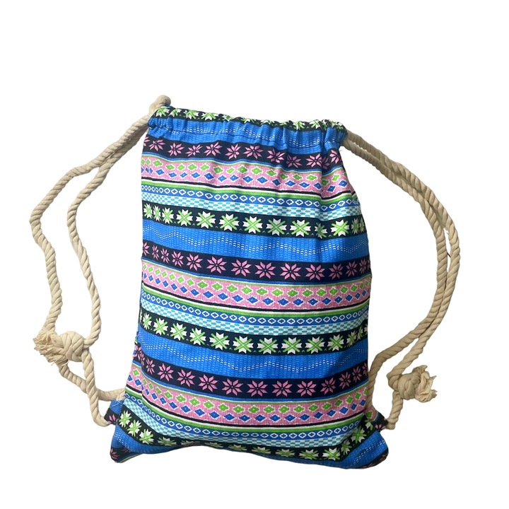 Rucsac textil deosebit, tip sac, model traditional, pentru fete, femei, SP00028 Seretec Solutions