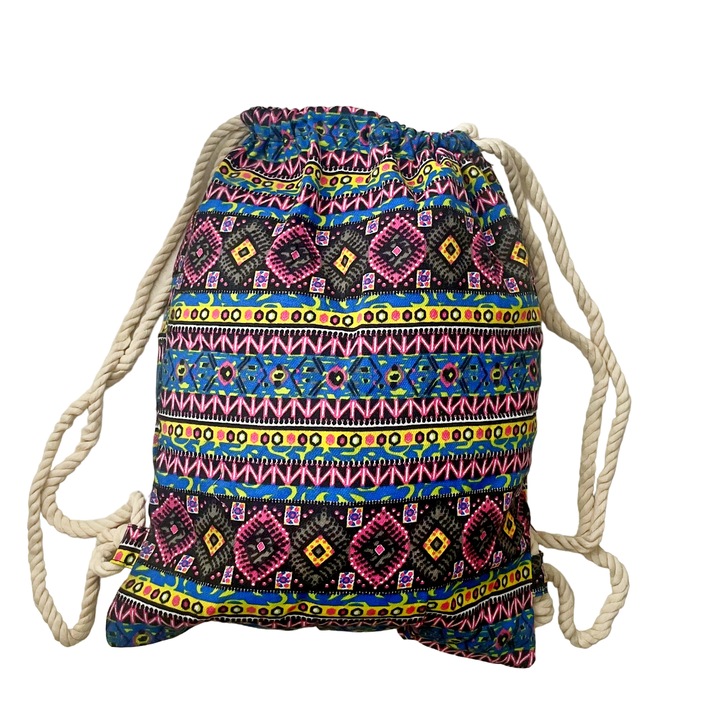 Rucsac textil deosebit, tip sac, model traditional, pentru fete, femei, SP00029 Seretec Solutions