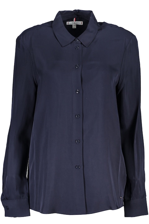 Дамска риза, TOMMY HILFIGER, 100% целулоза, синя, WW0WW39388, Син, 34
