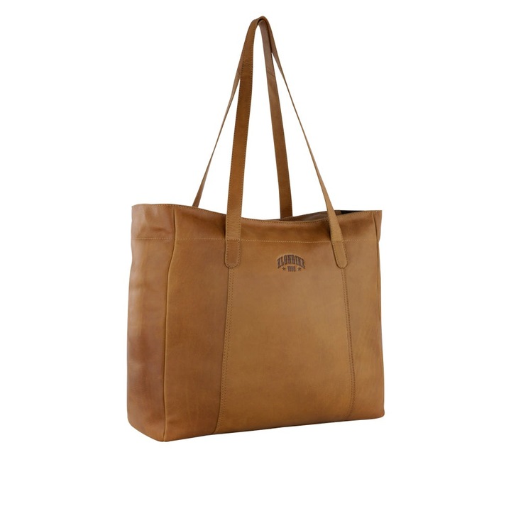 Noi valodi bor taska, Klondike, Rush Rachel, kez es vall, barna, Világosbarna, 42 x 16 x 37.5