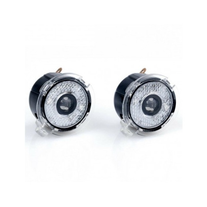 Set 2 Logo Oglinzi pentru Ford Focus, C-Max, Ranger, Fusion, F-150, Edge Xenon Bright®