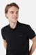 COLIN'S, Tricou polo din bumbac, Negru, XL