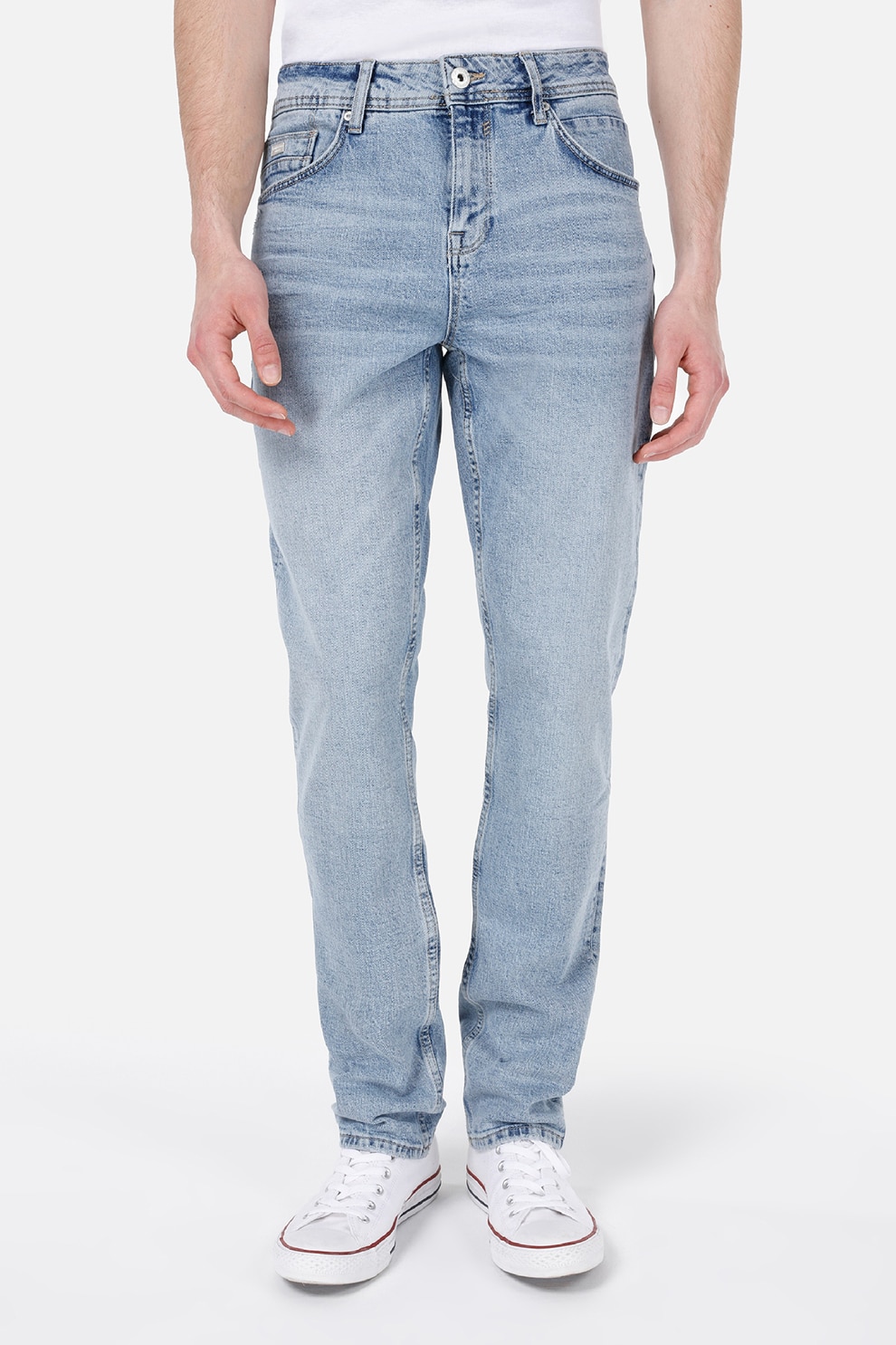 COLIN'S, Blugi cu croiala dreapta Karl, Albastru prafuit, W31-L32