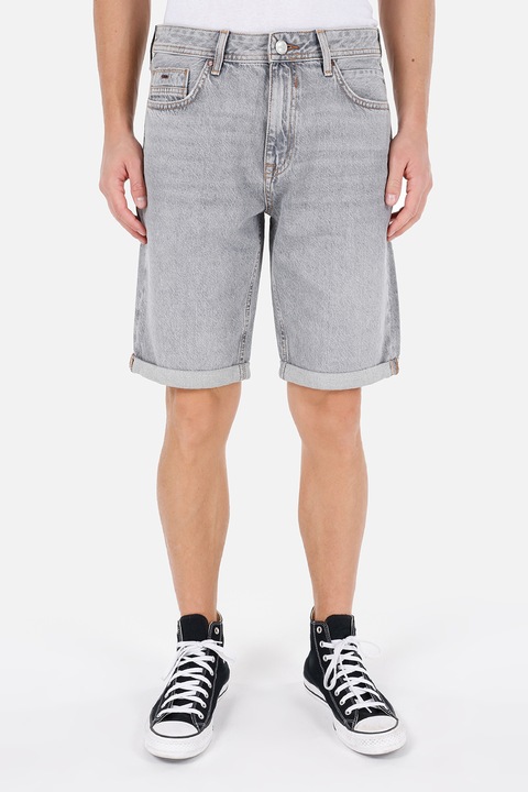 COLIN'S, Bermude regular fi din denim David, Gri deschis
