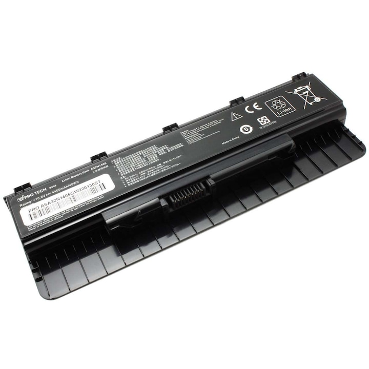 Baterie laptop A32N1405 A32-N56 0B110-00300000 pentru Asus G58 G741 G551 G551J G551JM G551JW G771 G771J G771JX G771JM G771JW R555 N551 N551J N551JM N551JW N551JX