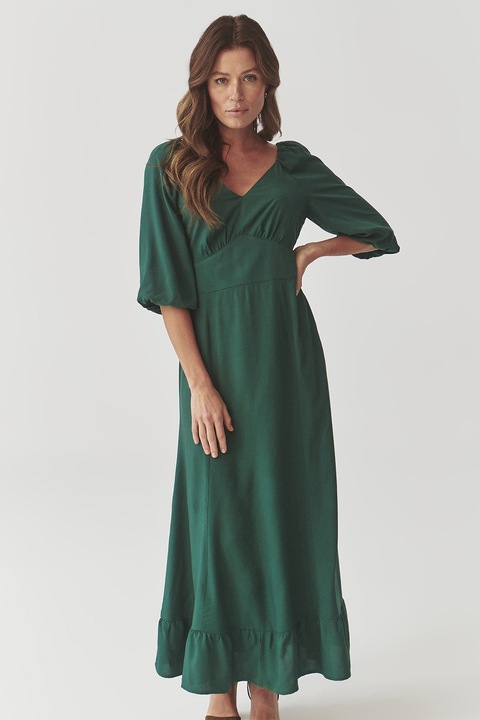 Tatuum, Konkiro V-nyakú maxiruha, Angolzöld