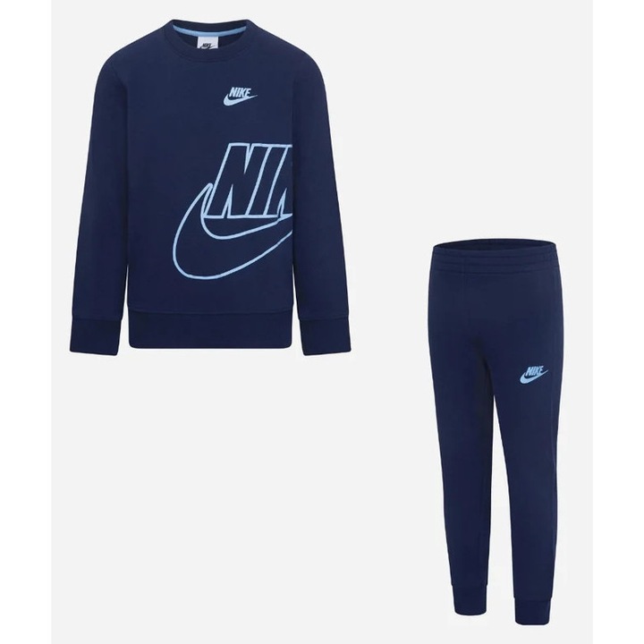 Trening baieti Nike Icon Crew 86L734, Bleumarin