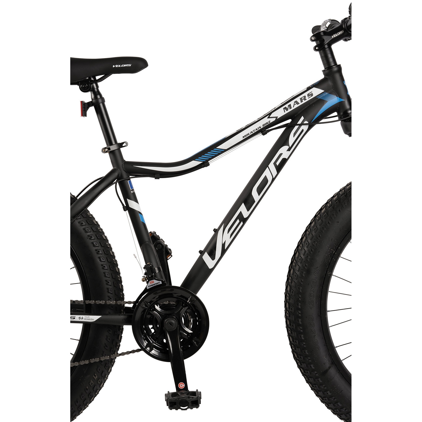 FANATIC♢CRISIS Bicicleta MTB Fat Bike Wolf JSX2605D, brand Velors, roata 26 inch