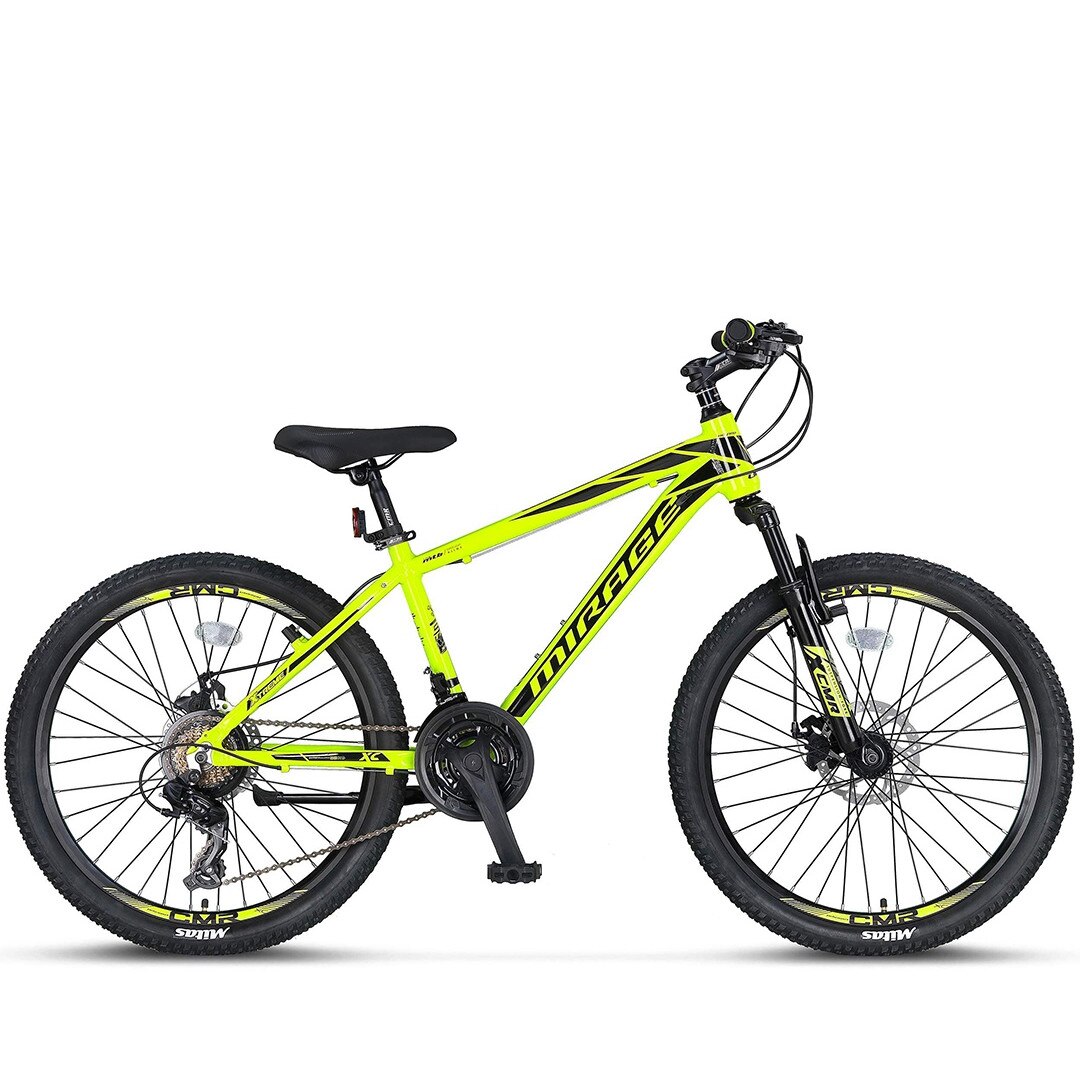 Bicicleta MTB Umit Mirage 2D 21 Viteze Culoare Lime Roata 26 Cadru bicicleta-mtb-umit-mirage-2d-21-viteze-culoare-lime-roata-26-cadru