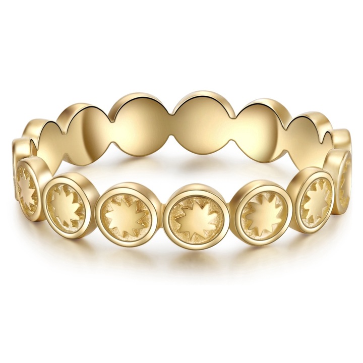 Lulu & Jane, Inel placat cu aur de 14K 32009