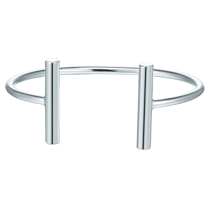 Lulu & Jane, Bratara rigida, Argintiu