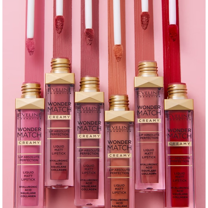Luciu de buze Eveline Wonder Match, 02