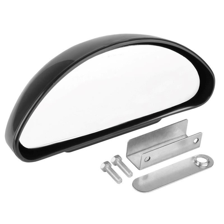 Oglinda exterioara suplimentara unghi mort, 15 cm, cu suruburi, 58052 Carmotion