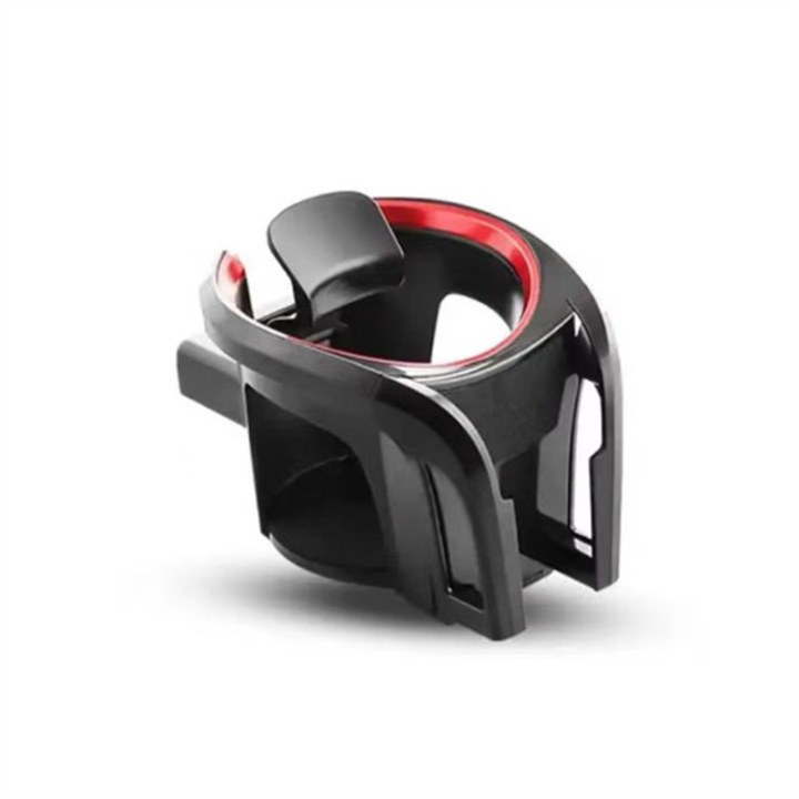 2 az 1-ben autós tartó telefonhoz és pohárhoz, a szellőzőrács rögzítéséhez, fekete