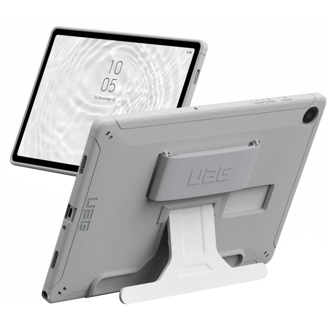 Husa UAG Scout compatibila cu Samsung Galaxy Tab S9 Plus White / Grey