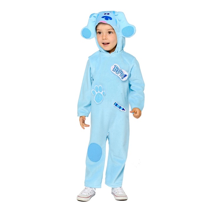 Blue's Clues & You kölyökkutya jelmez gyerekeknek 2-3 éves korig 98 cm