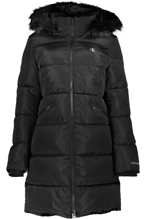 Calvin Klein Jeans noi pehelykabat J20J221890, Fekete, L