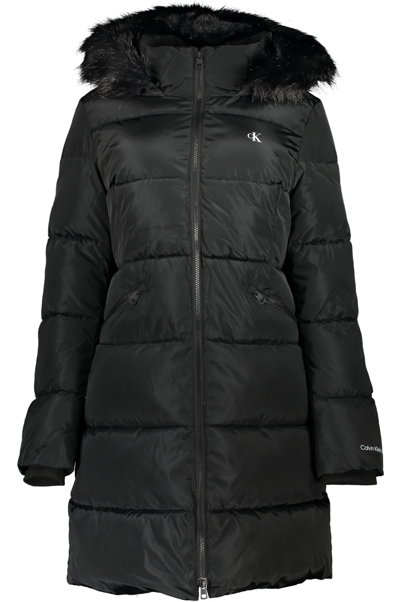 Női kabát, CALVIN KLEIN, 100% poliészter, fekete, XL, J20J221890