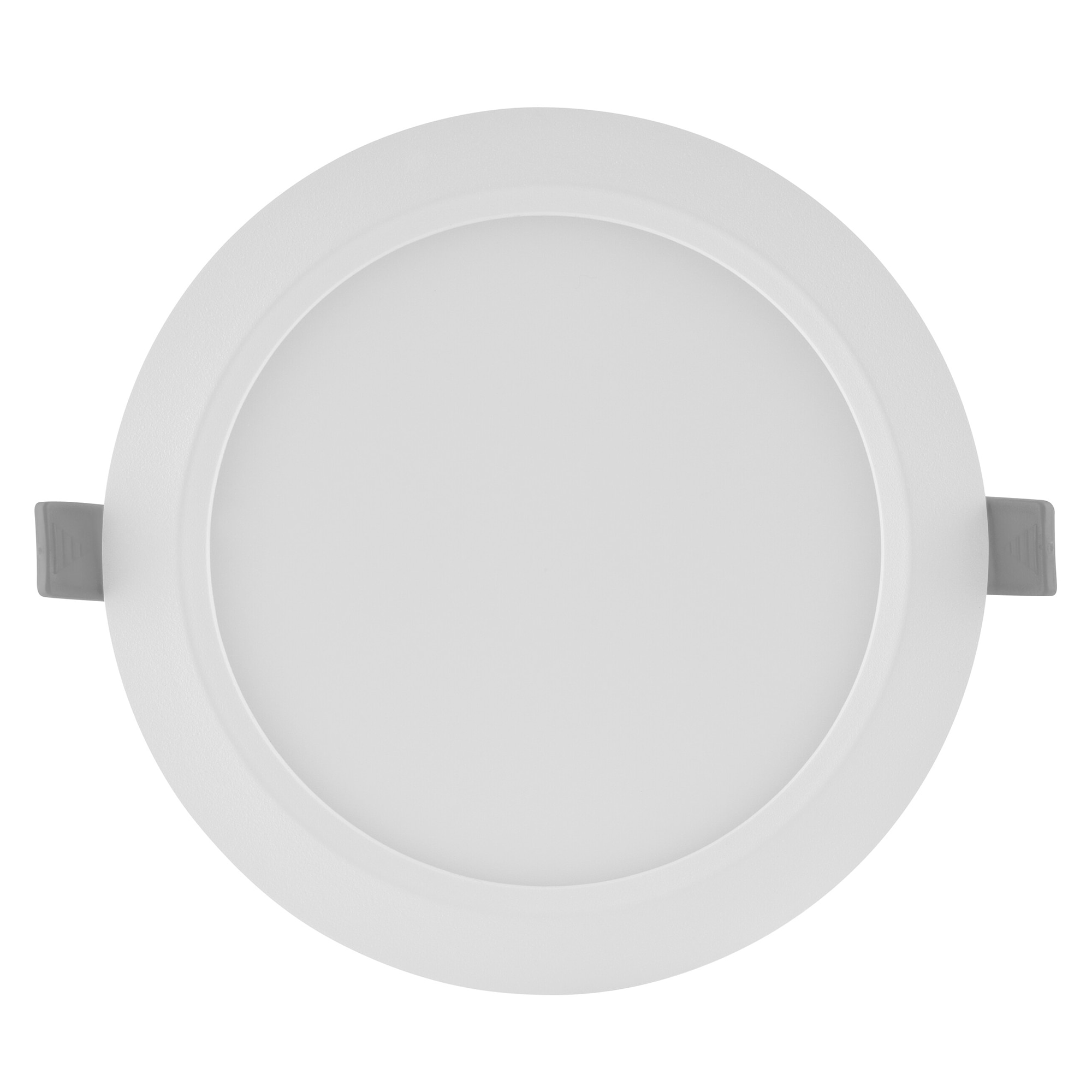 Spot slim LED incastrabil LEDVANCE 6W, 420 lm, lumina calda (3000K), diametru exterior produs 118 mm, diametru gaura montare 105 mm, IP20, Alb, clasa energetica F