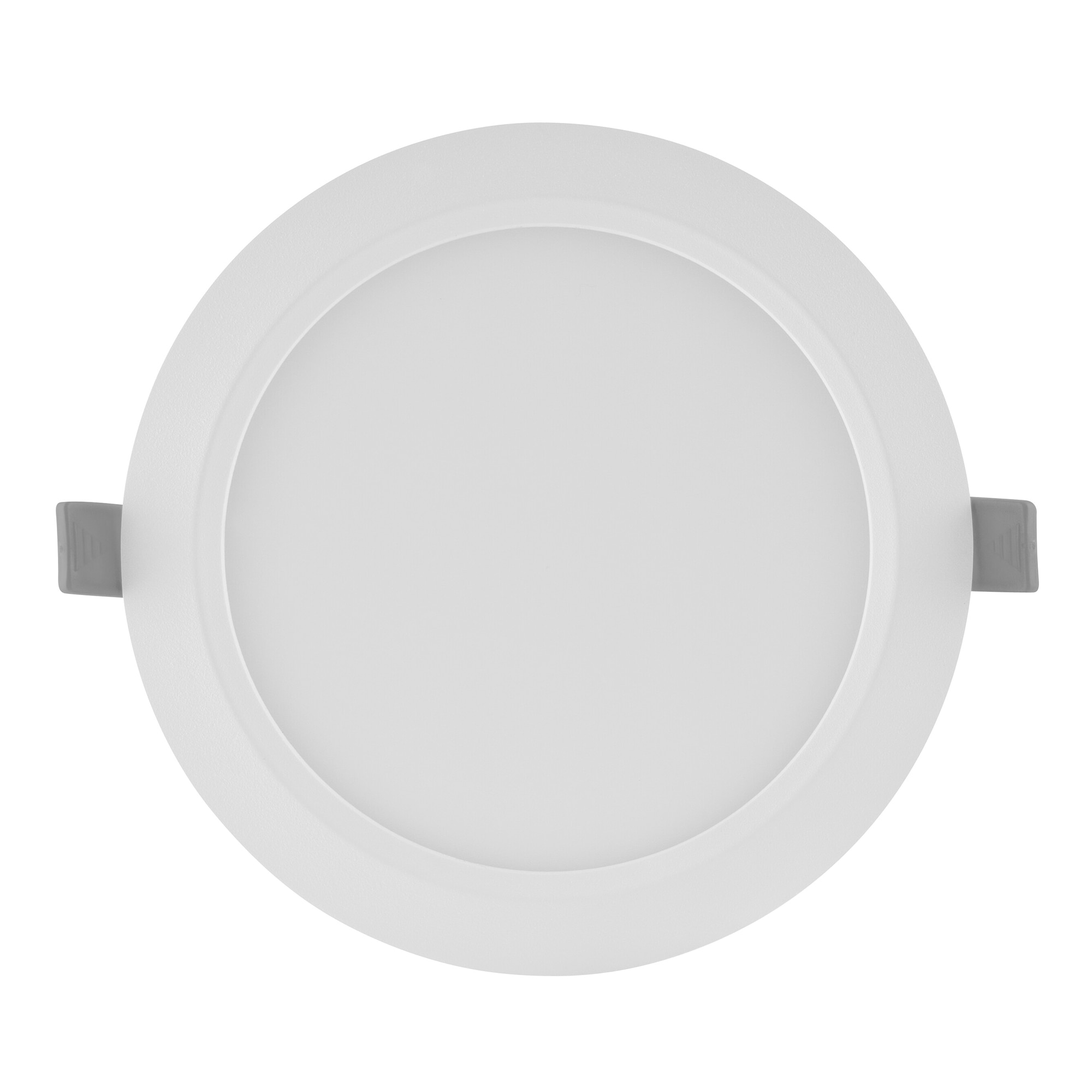 Spot slim LED incastrabil LEDVANCE 6W, 430 lm, lumina neutra (4000K), diametru exterior produs 118 mm, diametru gaura montare 105 mm, IP20, Alb, clasa energetica F