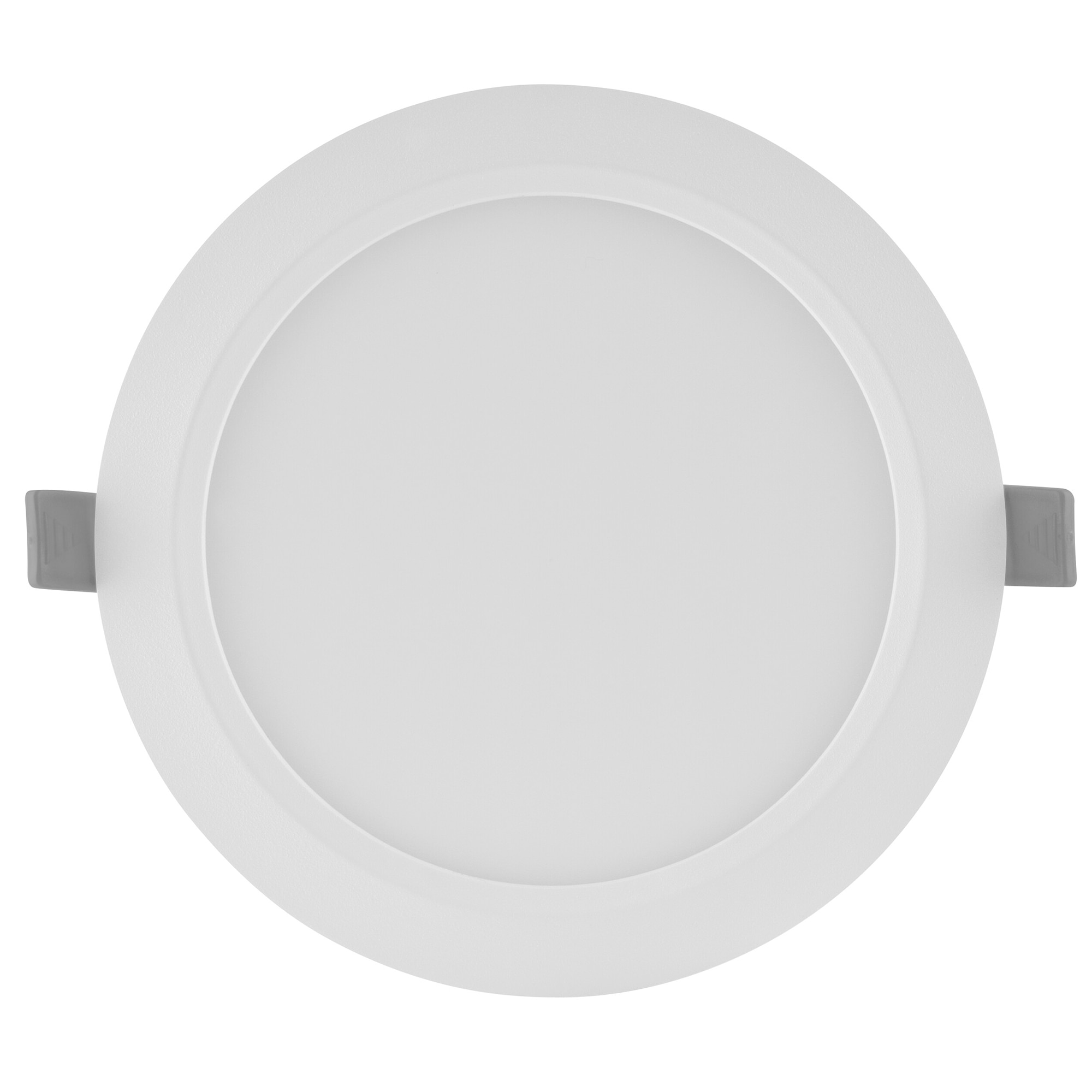 Spot slim LED incastrabil LEDVANCE 12W, 1020 lm, lumina calda (3000K), diametru exterior produs 169 mm, diametru gaura montare 155 mm, IP20, Alb, clasa energetica F