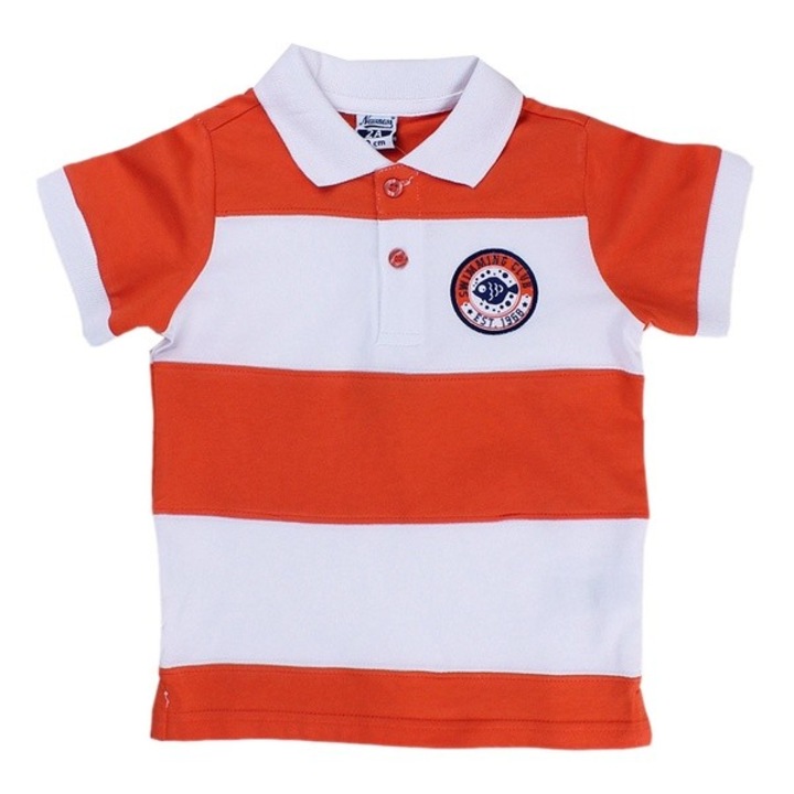 Újdonság, piros csíkos póló