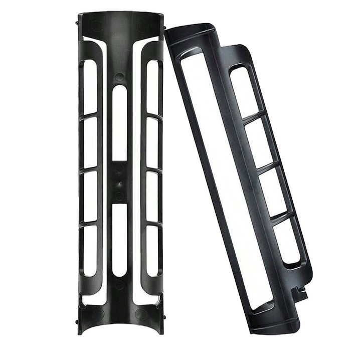 Самозалепваща поставка за кафе капсули BOMSTOM, страничен монтаж, разширяем капацитет, черна, 6x22,7 см